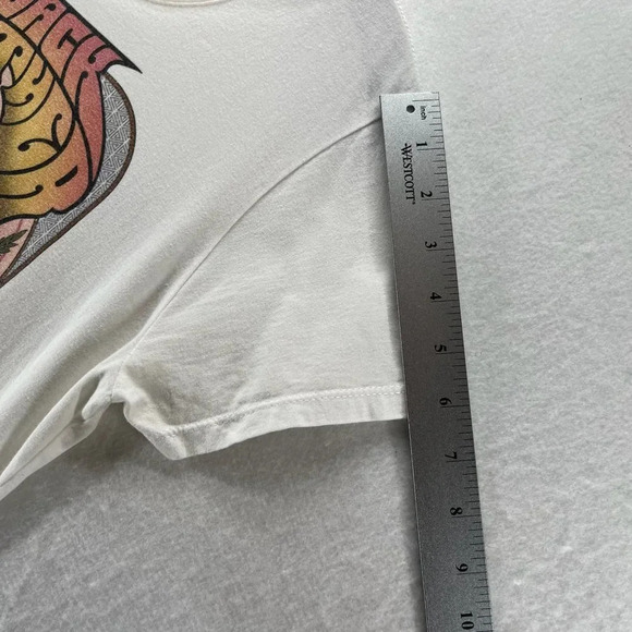 Marvel Black Panther T-Shirt Womens Size S Graphic Short Sleeve Cotton White - Picture 11 of 11